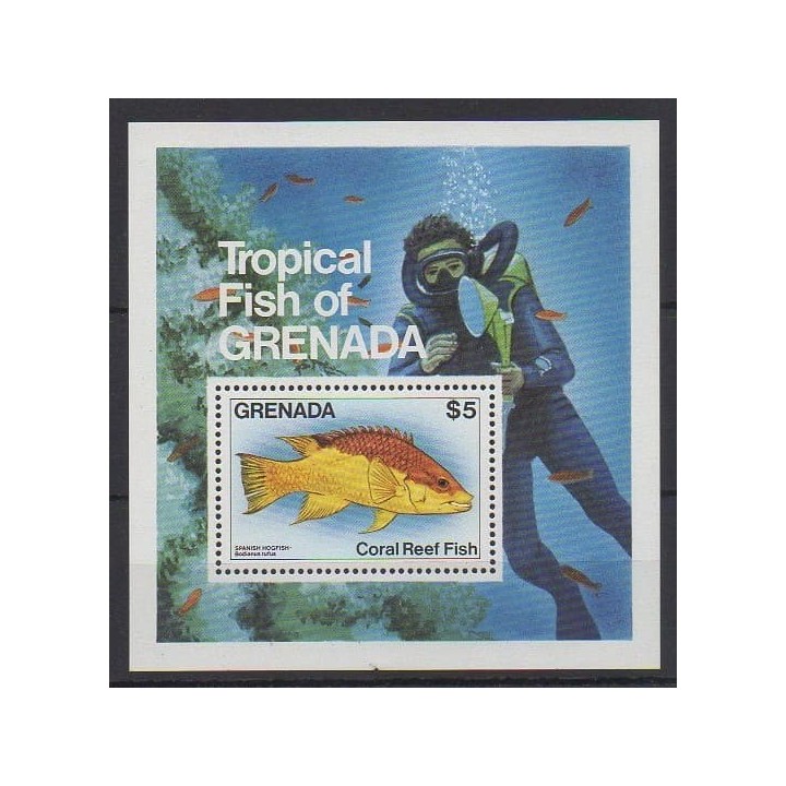 Buy this souvenir sheet  of Grenade of the year 1984 (Nb BF117).