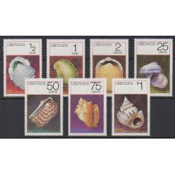 Grenade - 1975 - Nb 611/617 - Sea life - Mint hinged