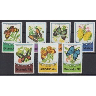 Acheter cette série de timbres de Grenade de l'année 1975 (No 625/631). - Neuf avec charnière