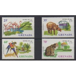 Grenade - 1973 - No 459/462 - Animaux - Neufs avec charnière