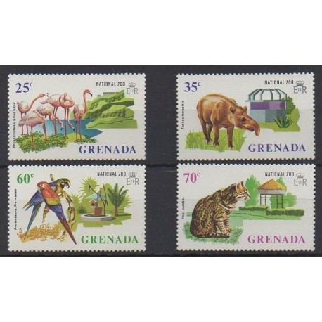 Grenade - 1973 - Nb 459/462 - Animals - Mint hinged
