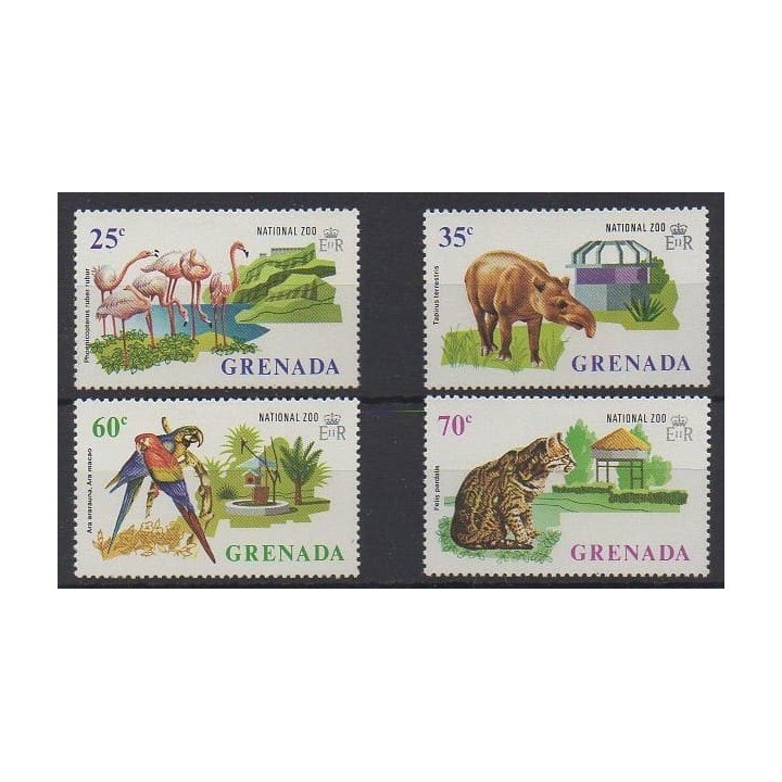 Acheter cette série de timbres de Grenade de l'année 1973 (No 459/462). - Neuf avec charnière