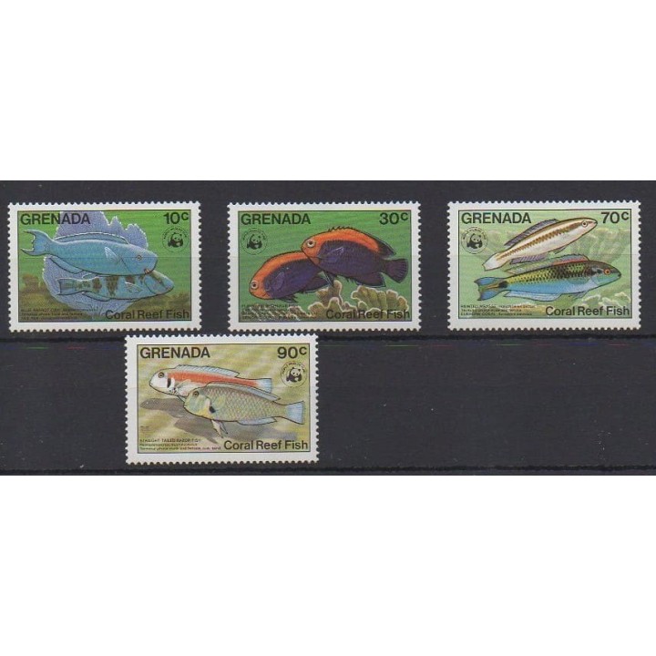 Buy this set of stamps of Grenade of the year 1984 (Nb 1147/1150).