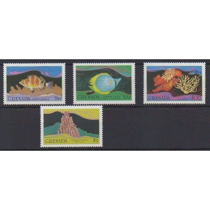 Acheter cette série de timbres de Grenade de l'année 1985 (No 1277/1280).