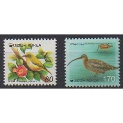 Corée du Sud - 1997 - No 1773 et 1797 - Oiseaux