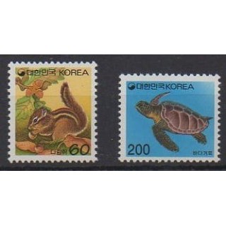 Buy this set of stamps of South Korea of the year 1995 (Nb 1669/1670).