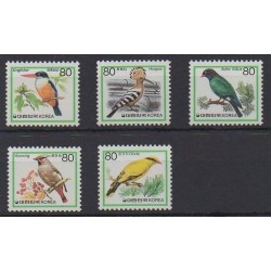 Corée du Sud - 1986 - No 1341/1345 - Oiseaux