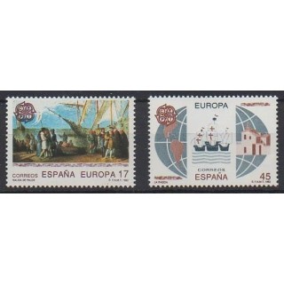 Acheter cette série de timbres d'Espagne de l'année 1992 (No 2799/2800).