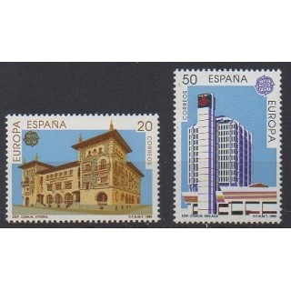 Buy this set of stamps of Spain of the year 1990 (Nb 2672/2673).