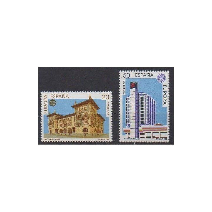 Acheter cette série de timbres d'Espagne de l'année 1990 (No 2672/2673).
