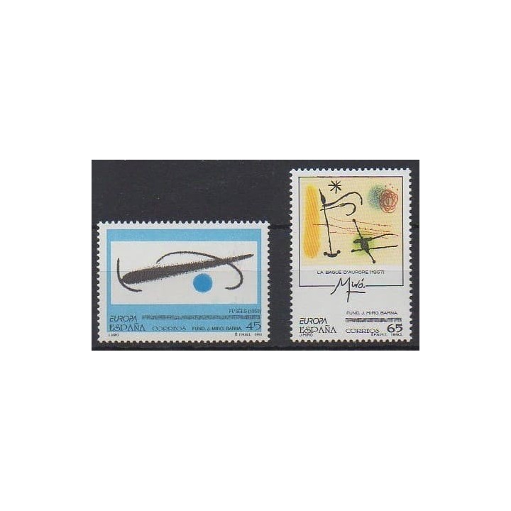 Buy this set of stamps of Spain of the year 1993 (Nb 2843/2844).