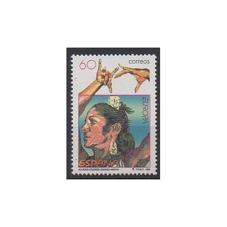 Espagne - 1996 - No 3001 - Célébrités - Europa