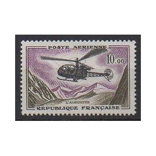 Buy this stamp of France of the year 1960 (Nb PA41a).