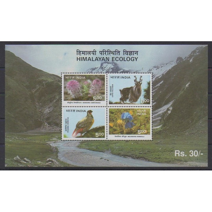 Buy this souvenir sheet  of India of the year 1996 (Nb BF6).