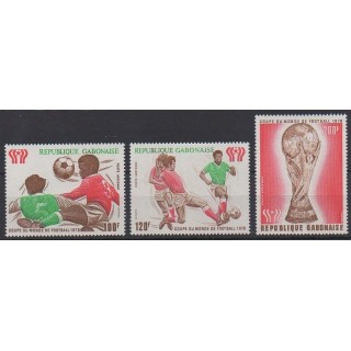Acheter ces timbres du Gabon de l'année 1978 (No PA206/PA208).
