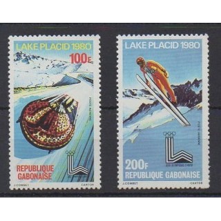 Acheter ces timbres du Gabon de l'année 1980 (No PA226/PA227).