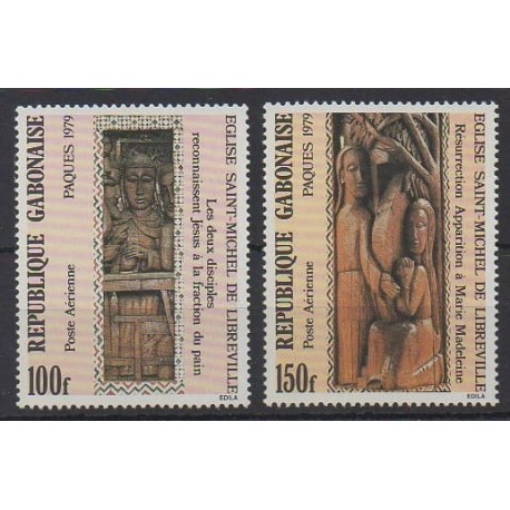 Gabon - 1979 - No PA219/PA220 - Art - Pâques