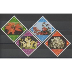 Anguilla - 1979 - No 334/337 - Fleurs