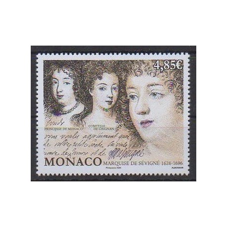 Monaco - 2026 - No 5326 - Littérature
