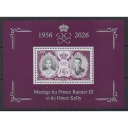 Monaco - 2026 - Mariage Prince Rainier III - Grace Kelly - Royalty