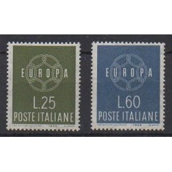 Italie - 1959 - No 804/805 - Europa