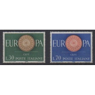 Acheter cette série de timbres d'Italie de l'année 1960 (No 822/823).