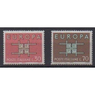 Buy this set of stamps of Italy of the year 1963 (Nb 895/896).