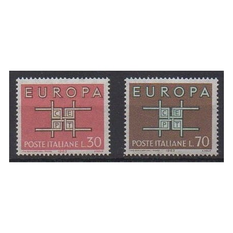 Italy - 1963 - Nb 895/896 - Europa