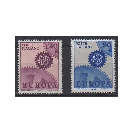 Italy - 1967 - Nb 968/969 - Europa