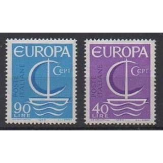 Buy this set of stamps of Italy of the year 1966 (Nb 955/956).