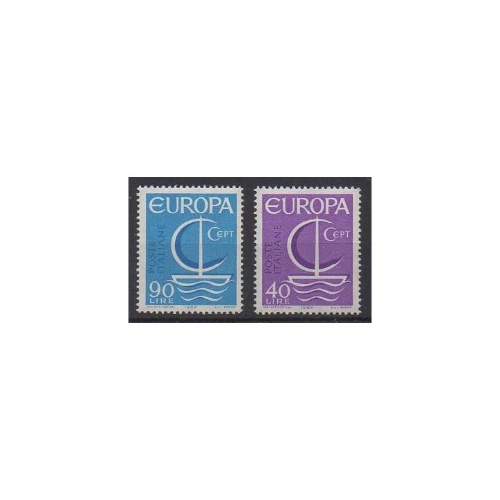 Buy this set of stamps of Italy of the year 1966 (Nb 955/956).