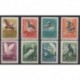 Hungary - 1959 - Nb 1287/1294 - Birds - Mint hinged