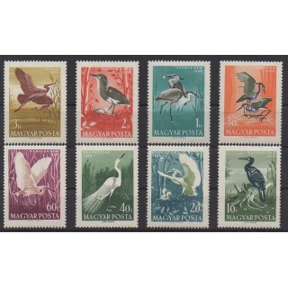 Acheter cette série de timbres de Hongrie de l'année 1959 (No 1287/1294). - Neuf avec charnière