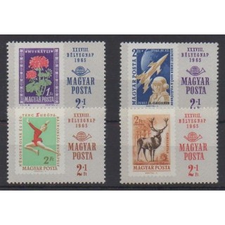 Buy this set of stamps of Hungary of the year 1965 (Nb 1776/1779).