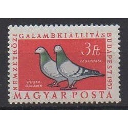 Hungary - 1957 - Nb PA197 - Birds