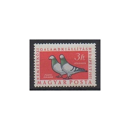 Hungary - 1957 - Nb PA197 - Birds