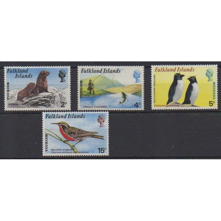 Buy this set of stamps of Falkland of the year 1974 (Nb 221/224). - Mint hinged