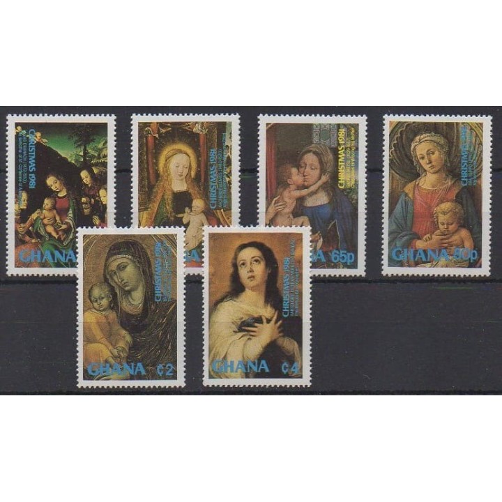Buy this set of stamps of Ghana of the year 1981 (Nb 720/725).