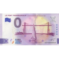 Euro banknote memory - 17 - Le Pont Transbordeur - 2026-2 - Nb 40