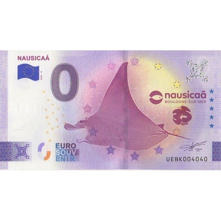 Euro banknote memory - 2026 - Nausicaá - La raie - (Pas-de-Calais)