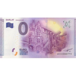 Billet souvenir touristique - 2015-1 - Sarlat - 6 Oies - Billet fauté - (Dordogne)