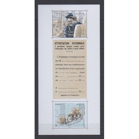 France - Souvenir sheets - 2026 - Nb BS239 - Various Historics Themes