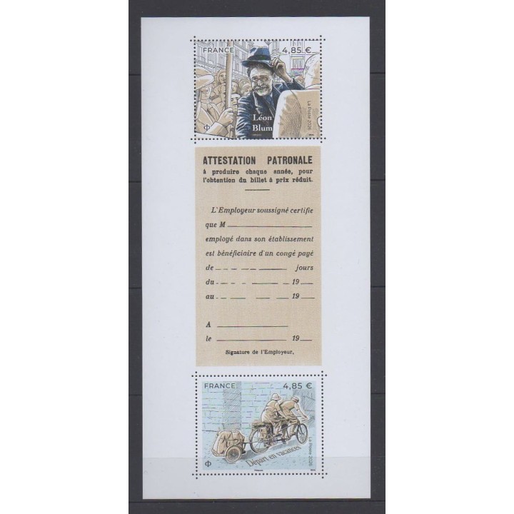 Buy this souvenir sheet  of France of the year 2026 (Nb BS239).