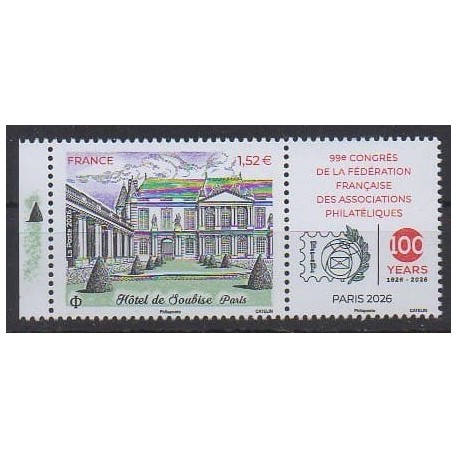 France - Poste - 2026 - Nb 5978 - Philately