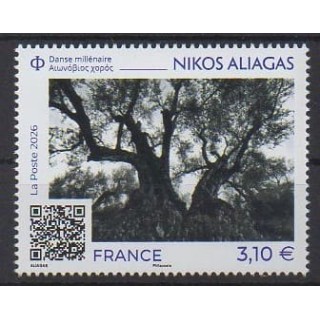 Acheter ce timbre de France de l'année 2026 (Nikos Aliagas).