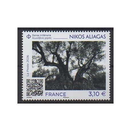 France - Poste - 2026 - No 5981 - Art - Arbres -