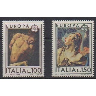 Buy this set of stamps of Italy of the year 1975 (Nb 1222/1223).