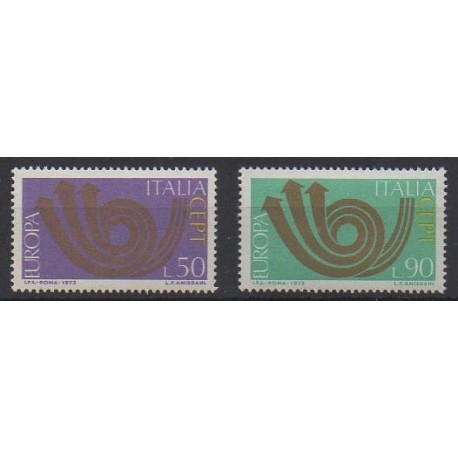 Italie - 1973 - No 1140/1141 - Europa
