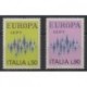 Italie - 1972 - No 1099/1100 - Europa