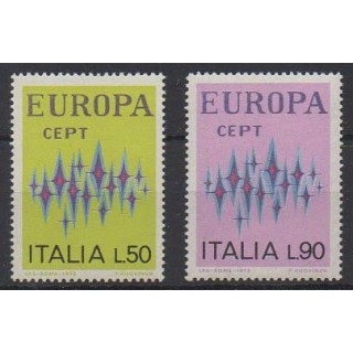 Buy this set of stamps of Italy of the year 1972 (Nb 1099/1100).